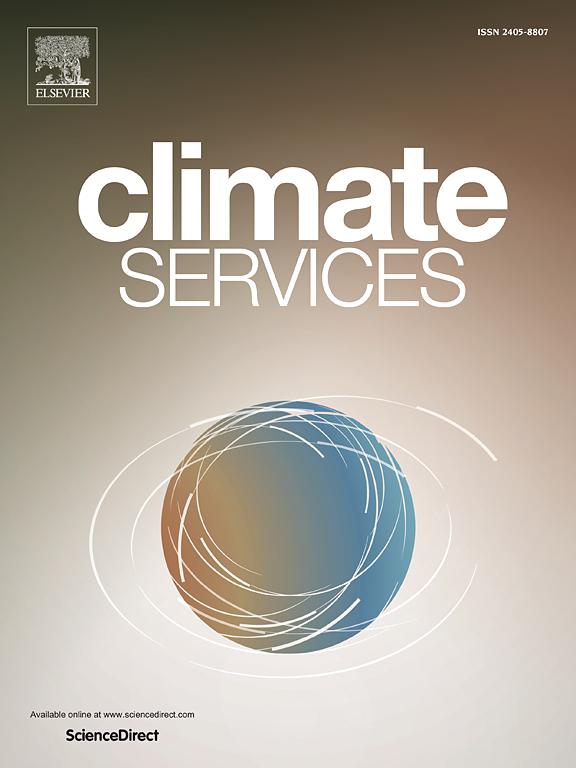 Go to journal home page - Climate Services